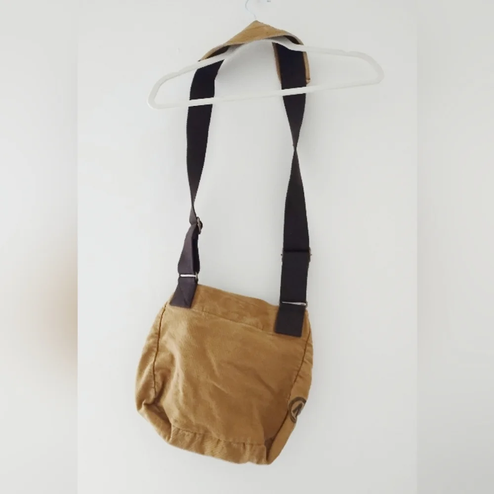 RCAF Canvas Crossbody Bag in Tan